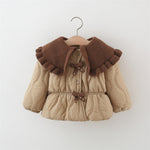 Winter Thick Cotton-padded Coat Girl Thermal Children's Clothing Top - Cindi Book