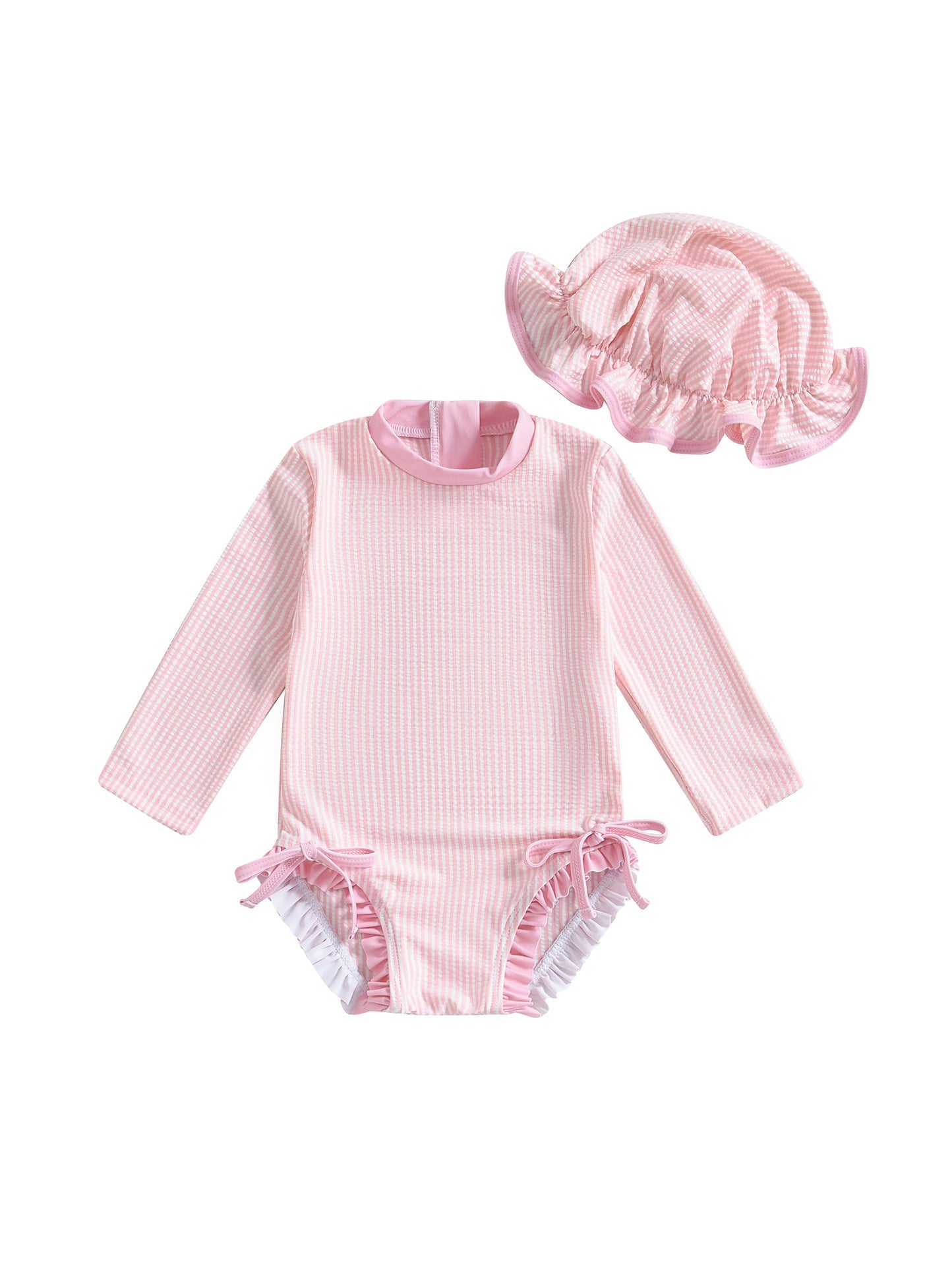 Girls' Striped Fashion Personalized Jumpsuit - Cindi Book