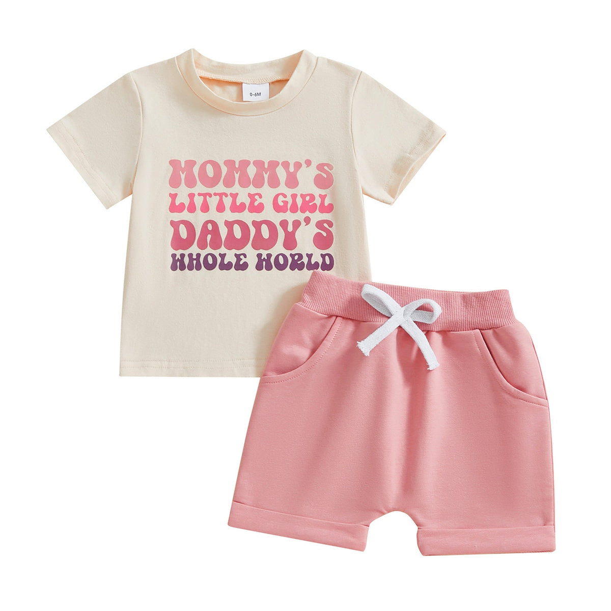 Boy Letter Print Short-sleeve Suit - Cindi Book
