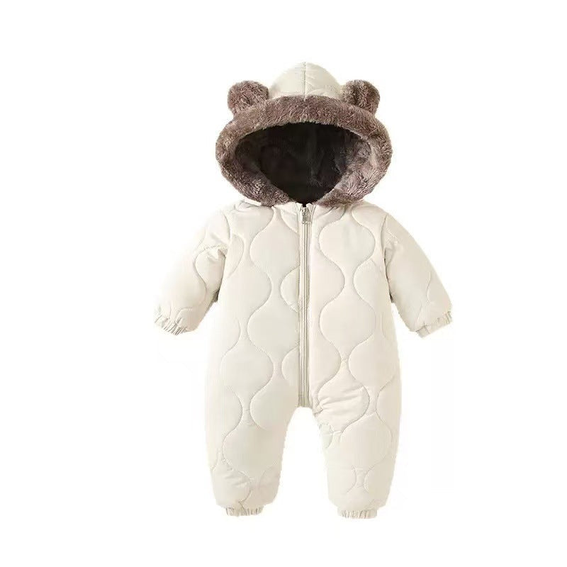 Baby Down Cotton-padded Clothes Winter Jumpsuit - Cindi Book
