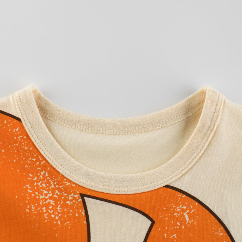Spring and Summer Short Sleeves Outfit for Babies