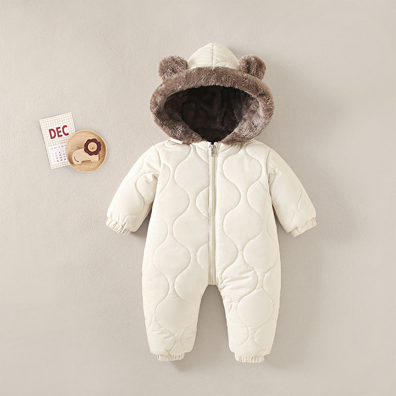 Baby Down Cotton-padded Clothes Winter Jumpsuit - Cindi Book