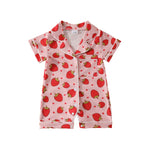 Printed Fashion Personalized Girls' Bow Jumpsuit - Cindi Book