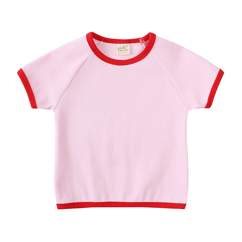 Summer Soft Short Sleeve Shorts Suit - Cindi Book