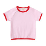 Summer Soft Short Sleeve Shorts Suit - Cindi Book