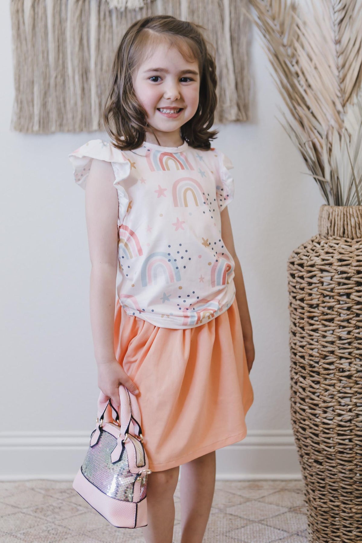 Over the Rainbow S/S Ruffle Tee - Image 2