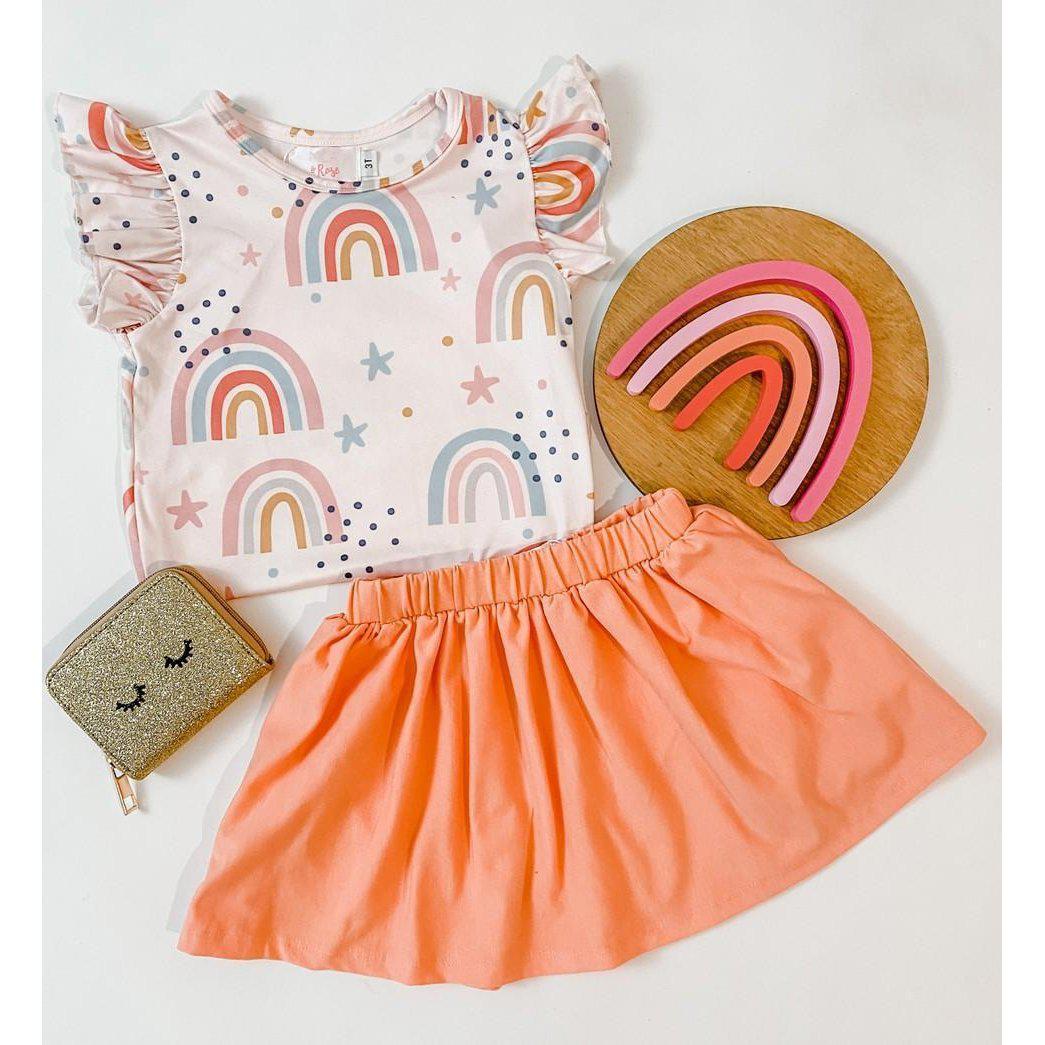 Over the Rainbow S/S Ruffle Tee - Image 3