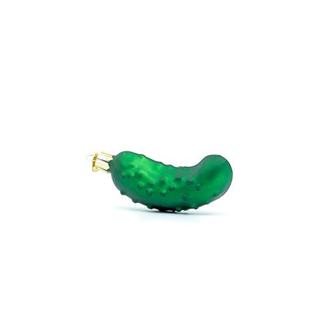 Old World Christmas Pickle Ornament - hand-blown glass Christmas tree ornament (view 5)