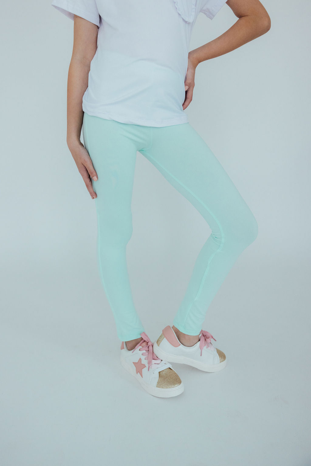 Pastel Green Leggings - Image 3