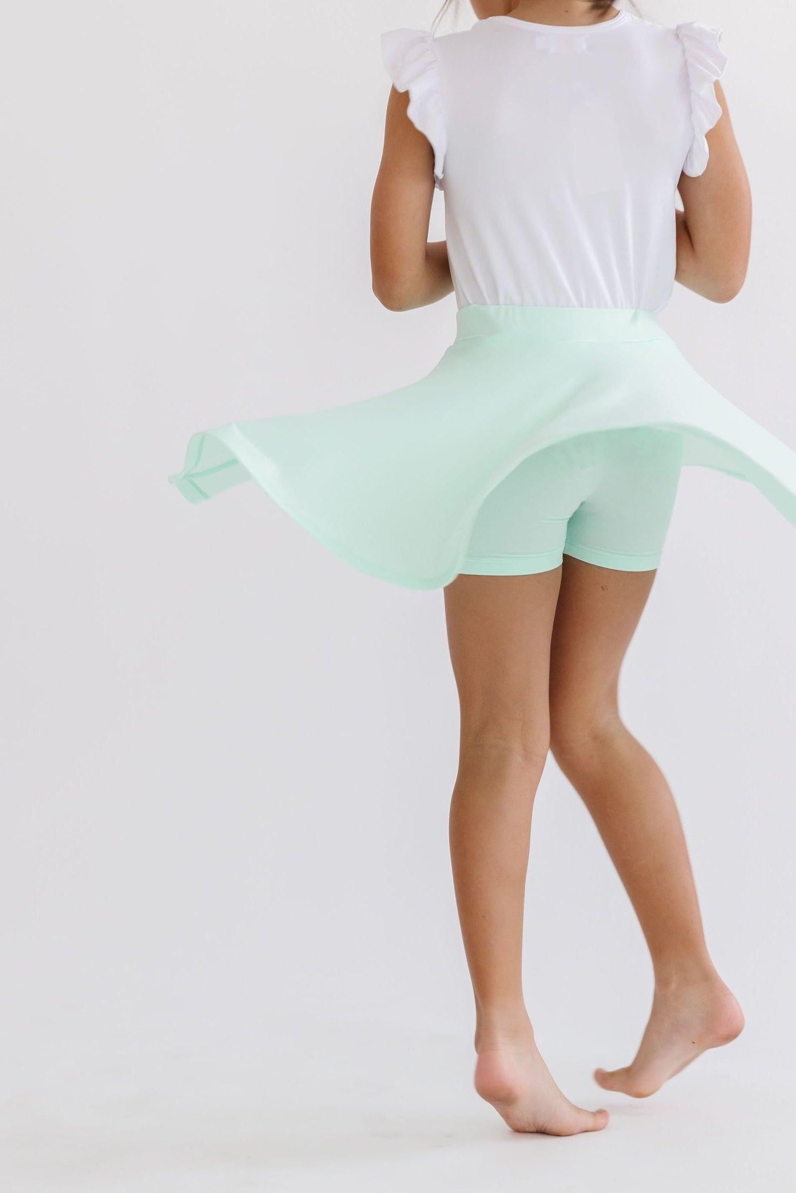Pastel Green Twirl Skort - Image 2
