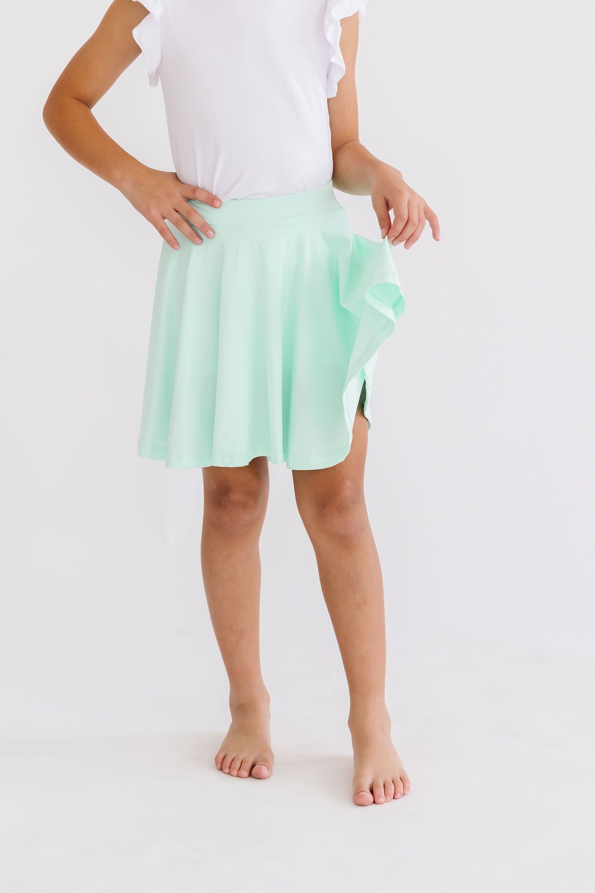 Pastel Green Twirl Skort - Image 3