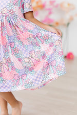Patchwork Princess S/S Pocket Twirl Dress - Image 4