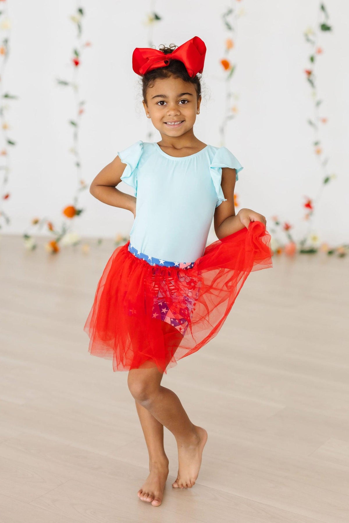 Patriotic Patchwork Tutu Shorts - Image 2