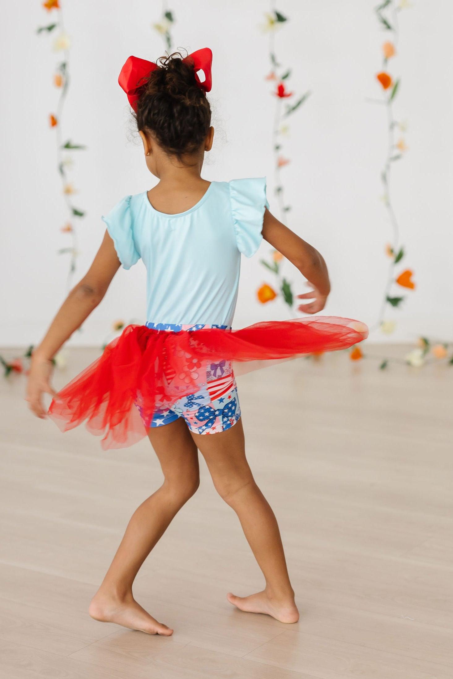 Patriotic Patchwork Tutu Shorts - Image 3