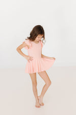 Peach S/S Twirl Leotard - Image 3