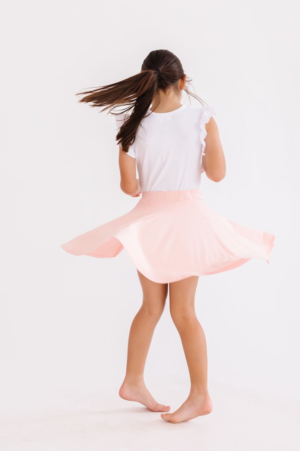 Peach Twirl Skort - Image 2