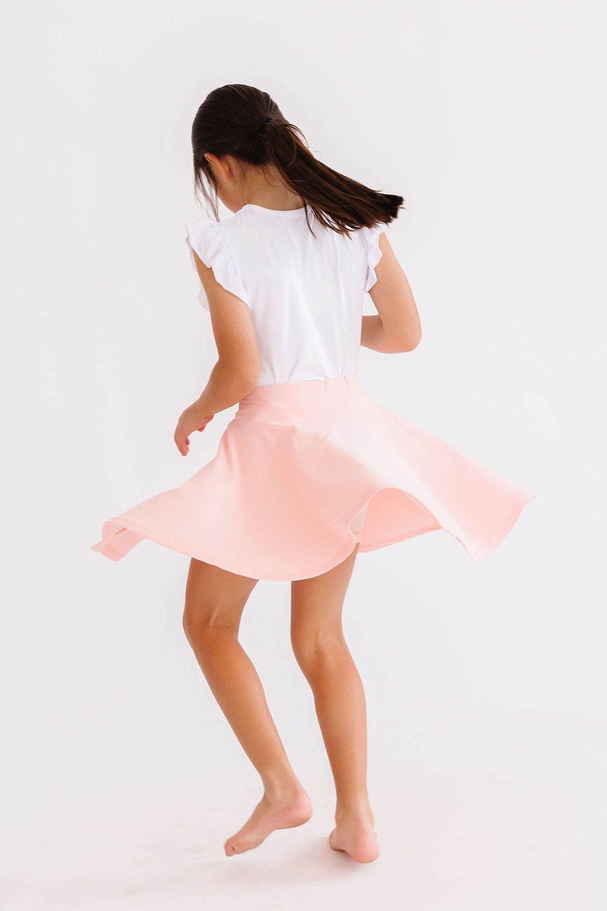 Peach Twirl Skort - Image 3
