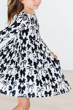 Perfectly Tied 3/4 Sleeve Pocket Twirl Dress - Image 5