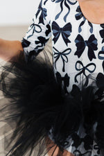 Perfectly Tied 3/4 Sleeve Tutu Leotard - Image 3