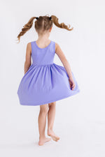 Periwinkle Pocket Tank Twirl Dress - Image 4