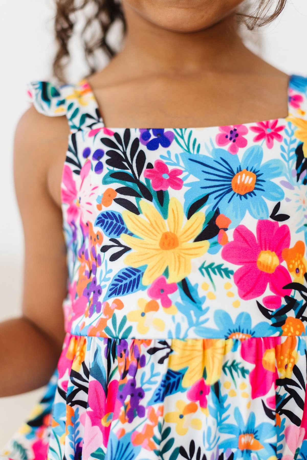 Petal Paradise Ruffle Maxi Dress - Image 3