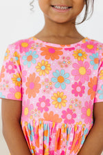 Petal Pop S/S Pocket Twirl Dress - Image 2