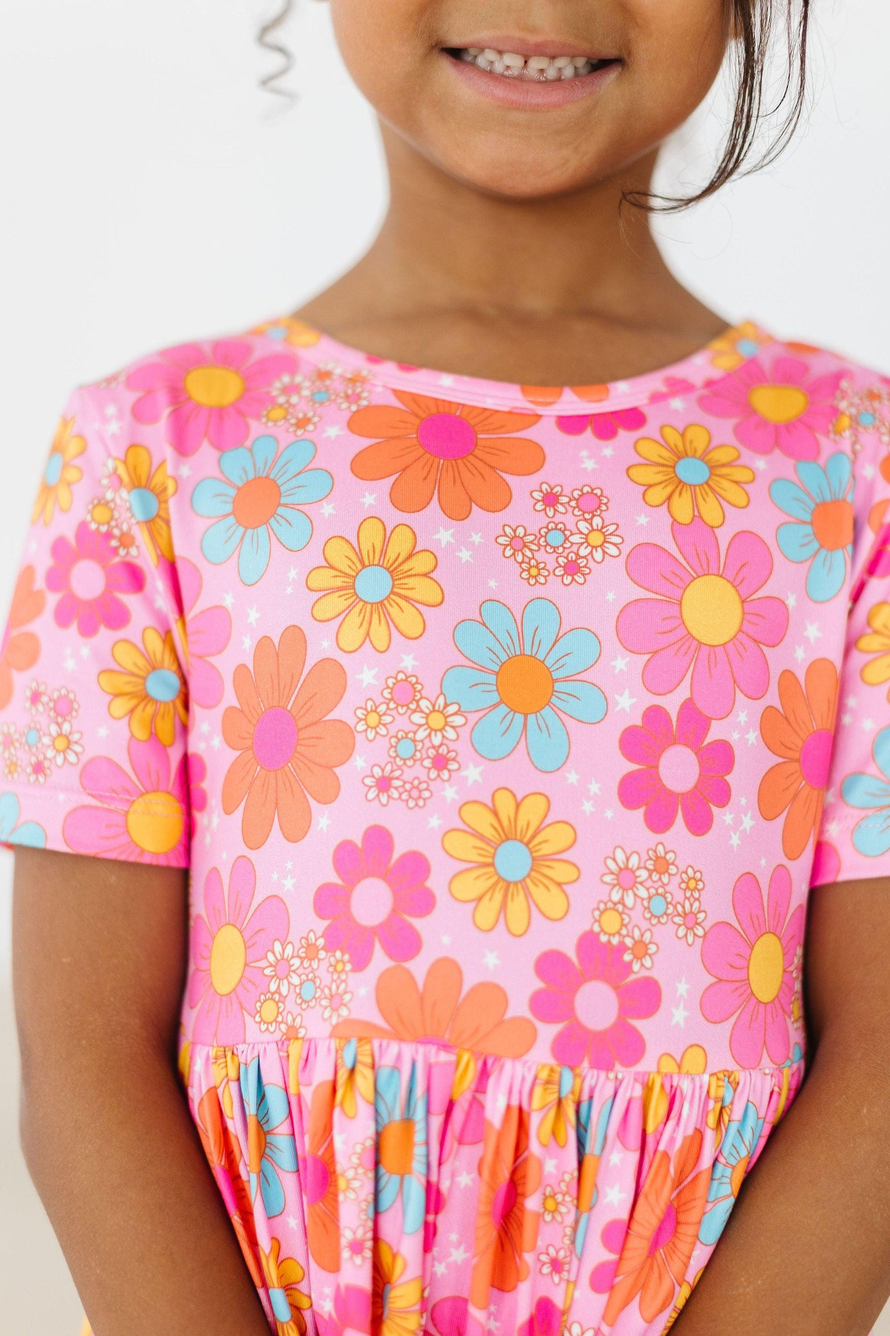 Petal Pop S/S Pocket Twirl Dress - Image 2