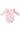 Petal Pink L/S Flutter Bodysuit