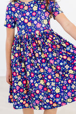 Pick a Posy S/S Pocket Twirl Dress - Image 2