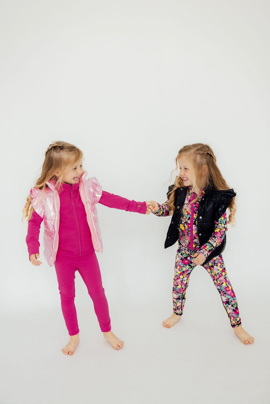 Pink Iridescent Puffer Vest - Image 2