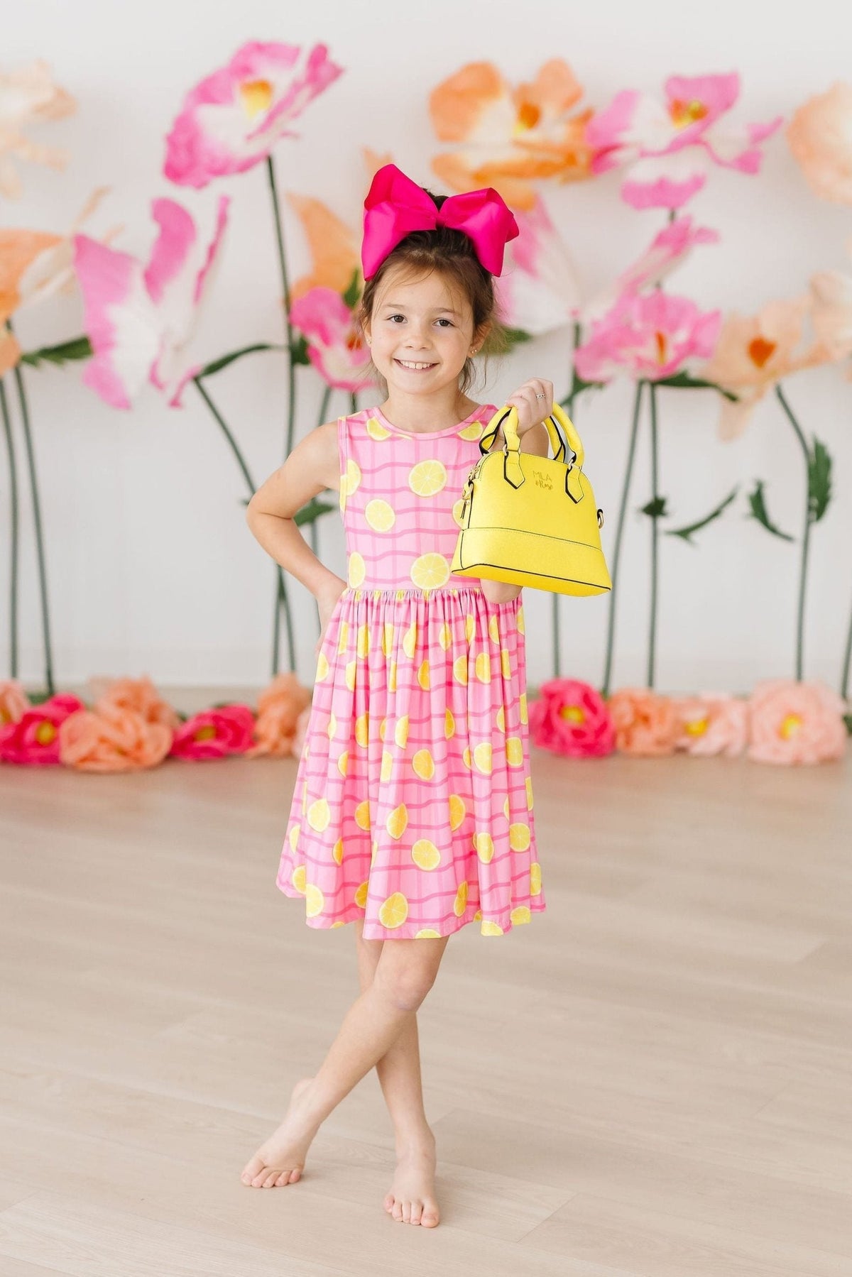 Pink Lemonade Tank Twirl Dress - Image 2