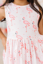 Pink Paradise Tank Twirl Dress - Image 2