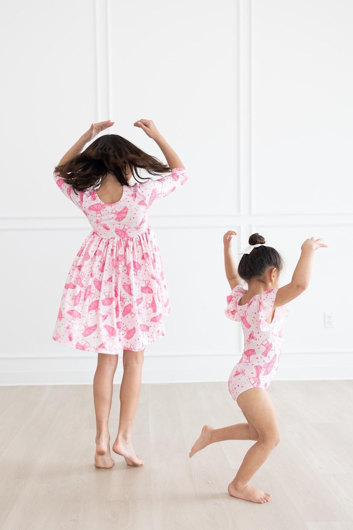 Pirouette 3/4 Sleeve Pocket Twirl Dress - Image 4