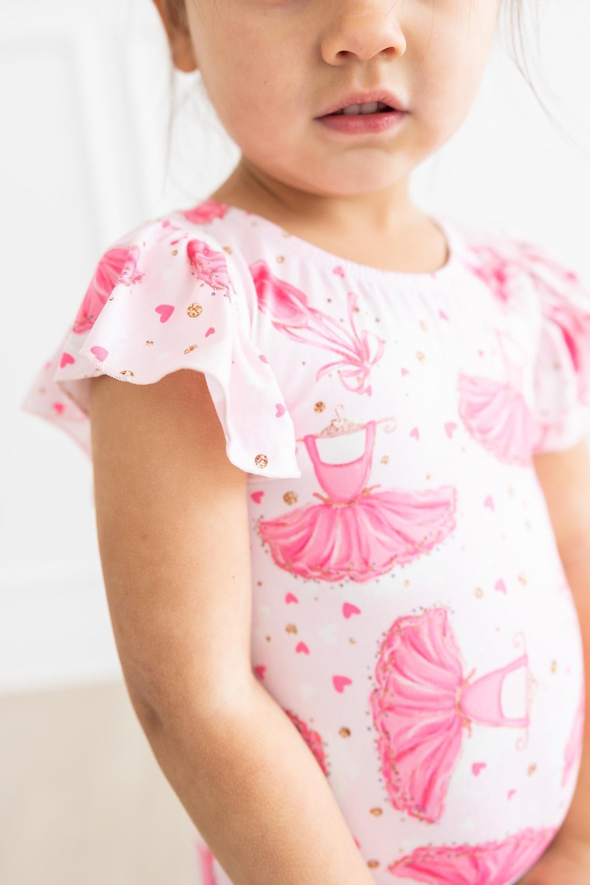Pirouette S/S Flutter Sleeve Leotard - Image 2