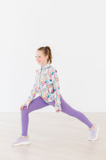 Playful Purple Active Legging - Image 2