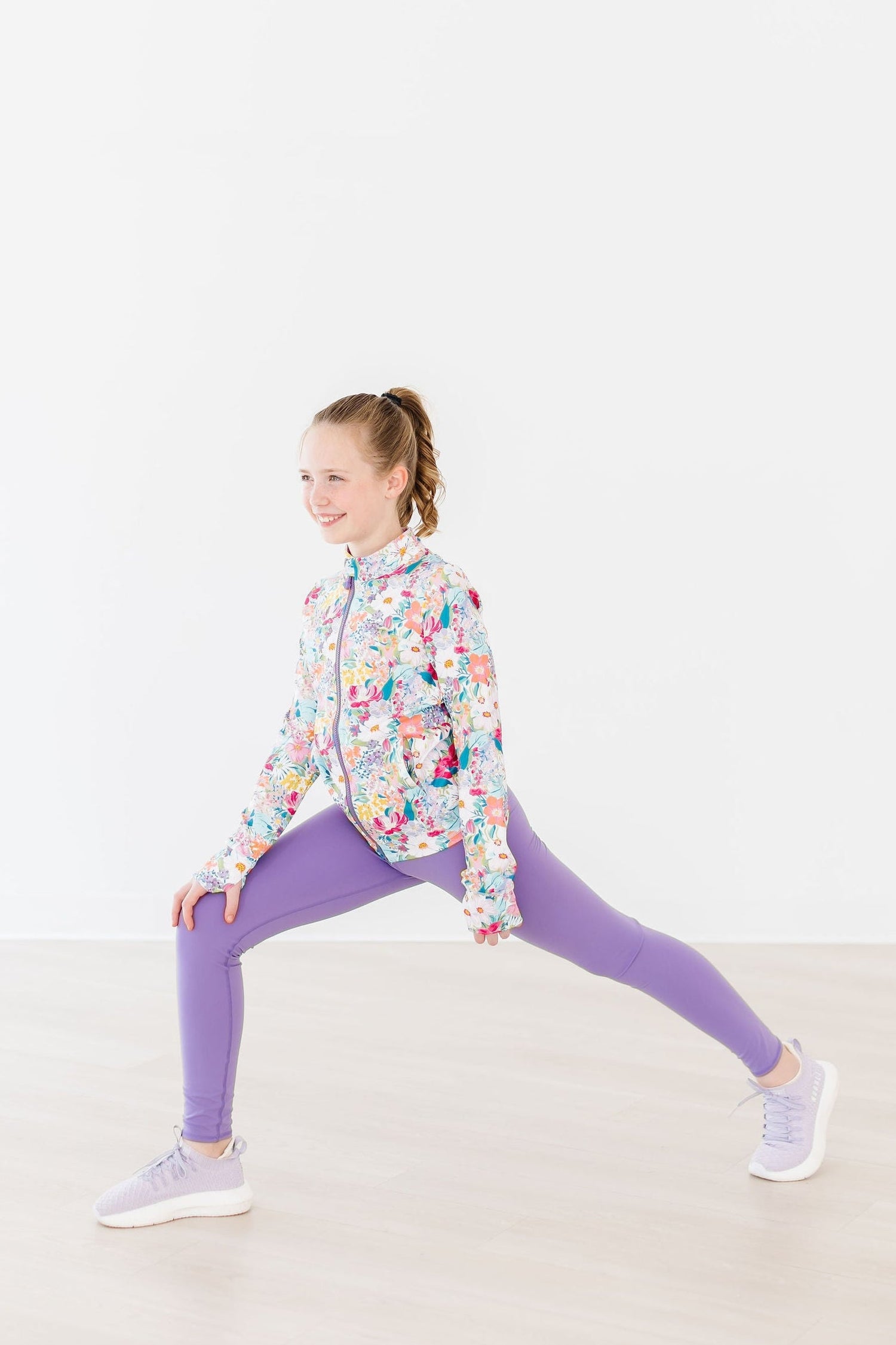 Playful Purple Active Legging - Image 2