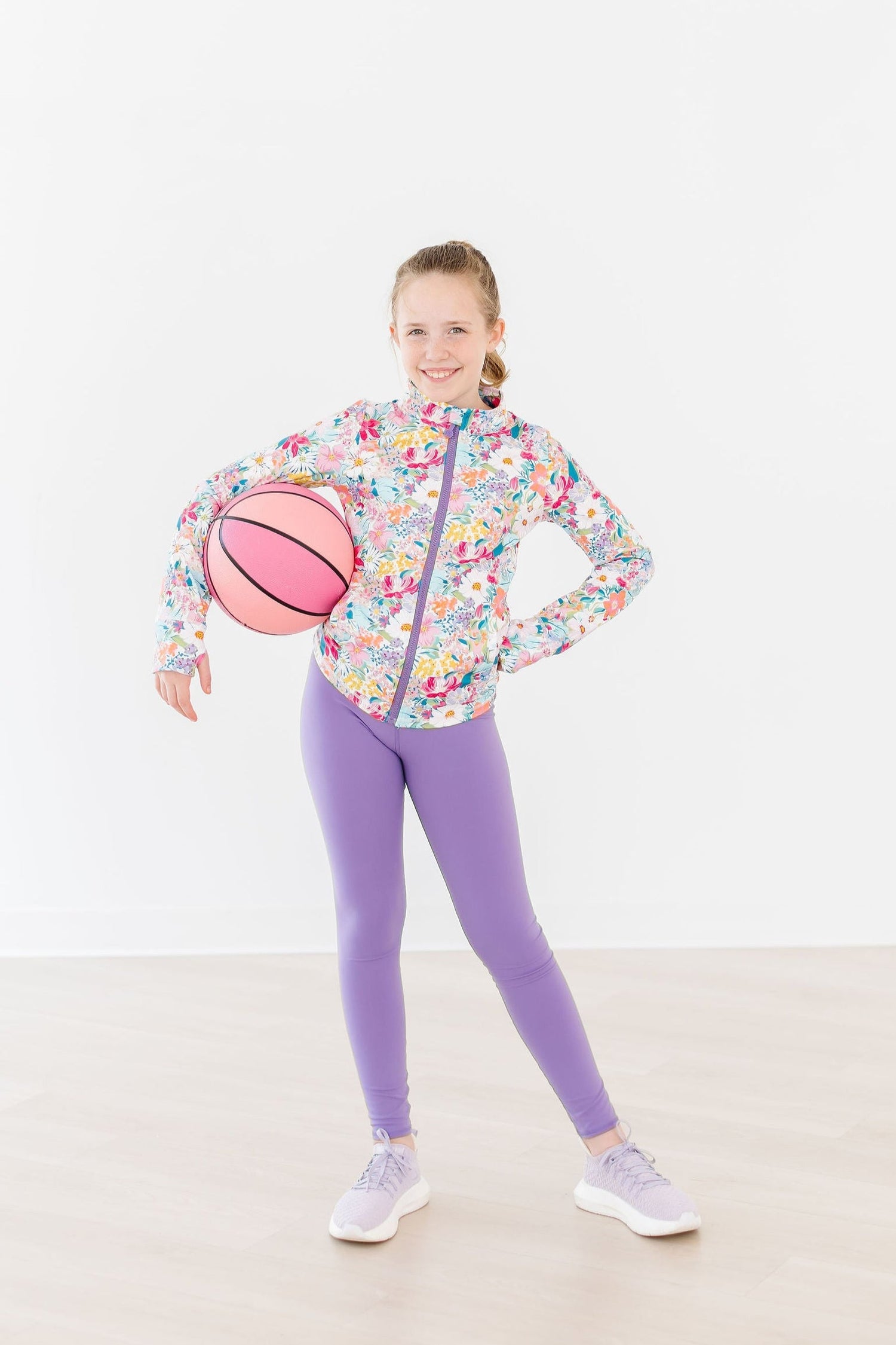 Playful Purple Active Legging - Image 3