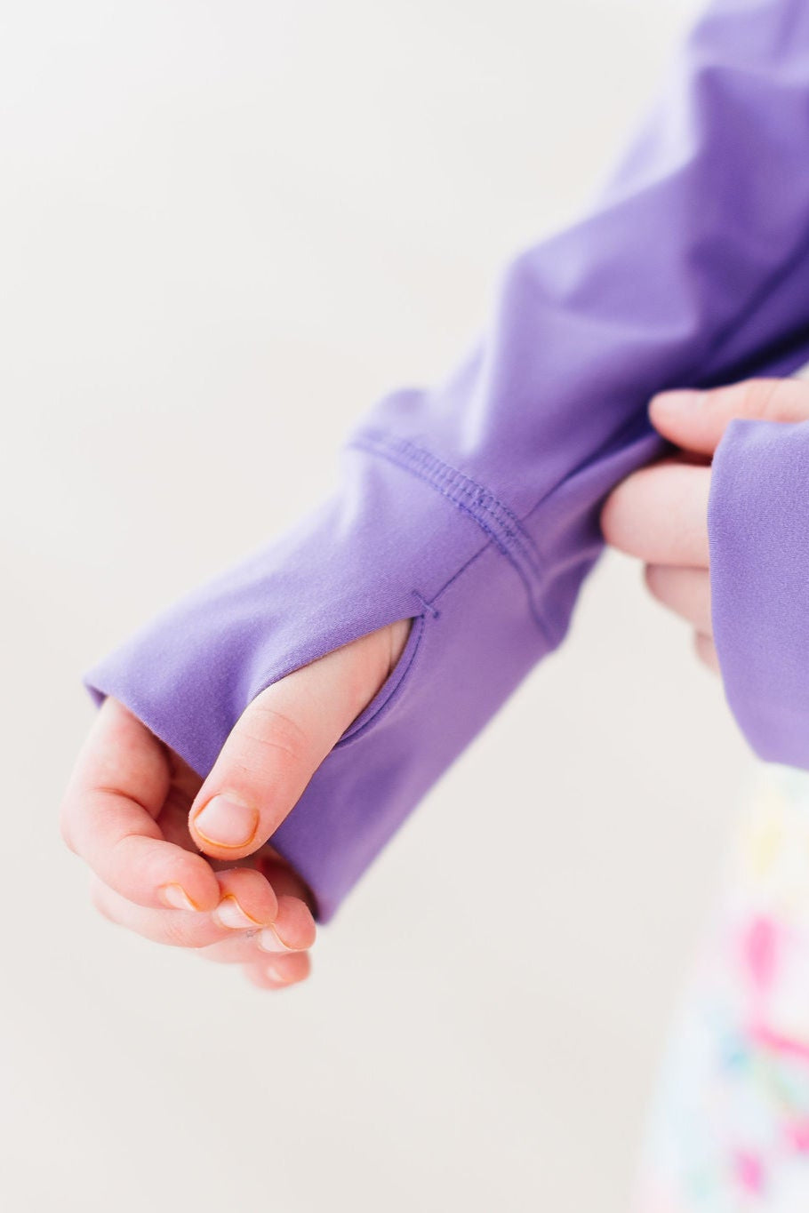 Playful Purple Full-Zip Ruffle Active Jacket - Image 7