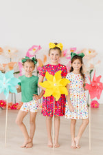 Polka Dot Party S/S Pocket Twirl Dress - Image 6