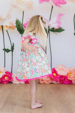 Preppy Petals Pom Pom Dress - Image 7