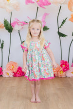 Preppy Petals Pom Pom Dress - Image 4