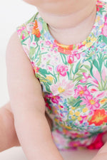 Preppy Petals Pom Pom Romper - Image 3