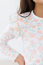 Pretty Pumpkins L/S Ruffle Tee - Image 4