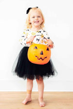 Pretty in Pumpkin L/S Tutu Dress
