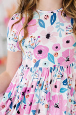 Pretty in Purple S/S Pocket Twirl Dress - Image 2