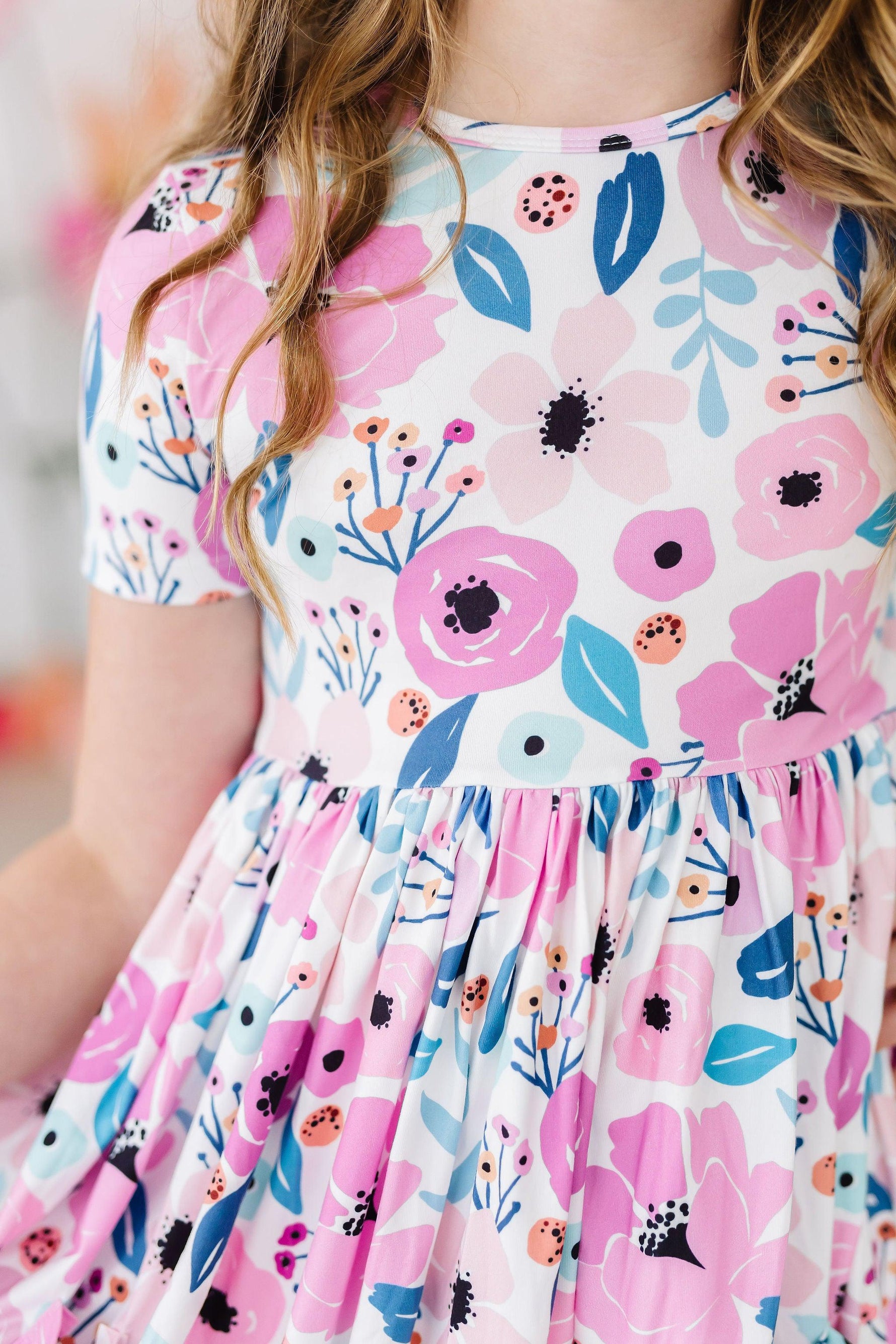 Pretty in Purple S/S Pocket Twirl Dress - Image 2