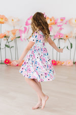 Pretty in Purple S/S Pocket Twirl Dress - Image 3