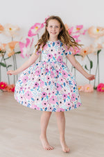 Pretty in Purple S/S Pocket Twirl Dress - Image 5