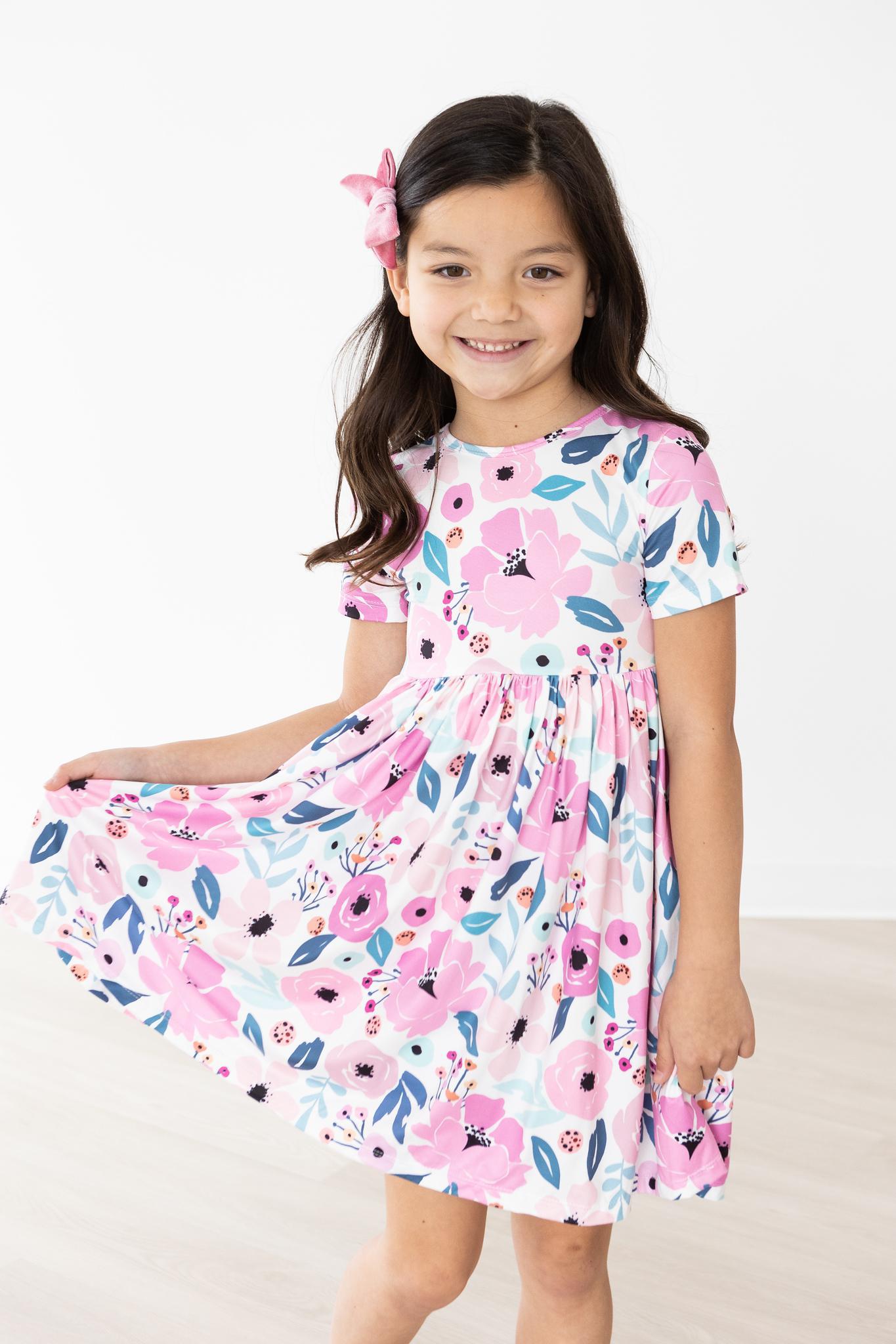 Pretty in Purple S/S Pocket Twirl Dress - Image 6