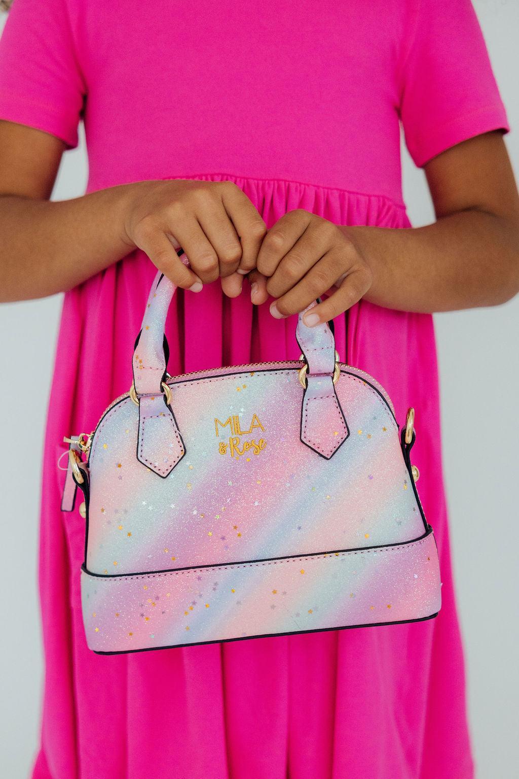 Princess Glitter Girl's Crossbody Purse - Image 3